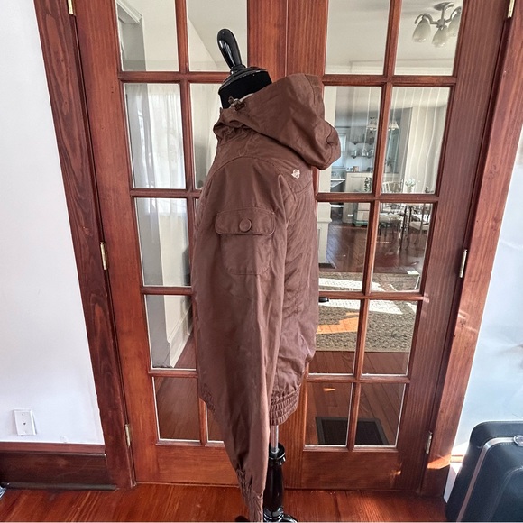 Sims Snowboarding Womens Full-Zip Brown Jacket Size Large - Picture 7 of 15